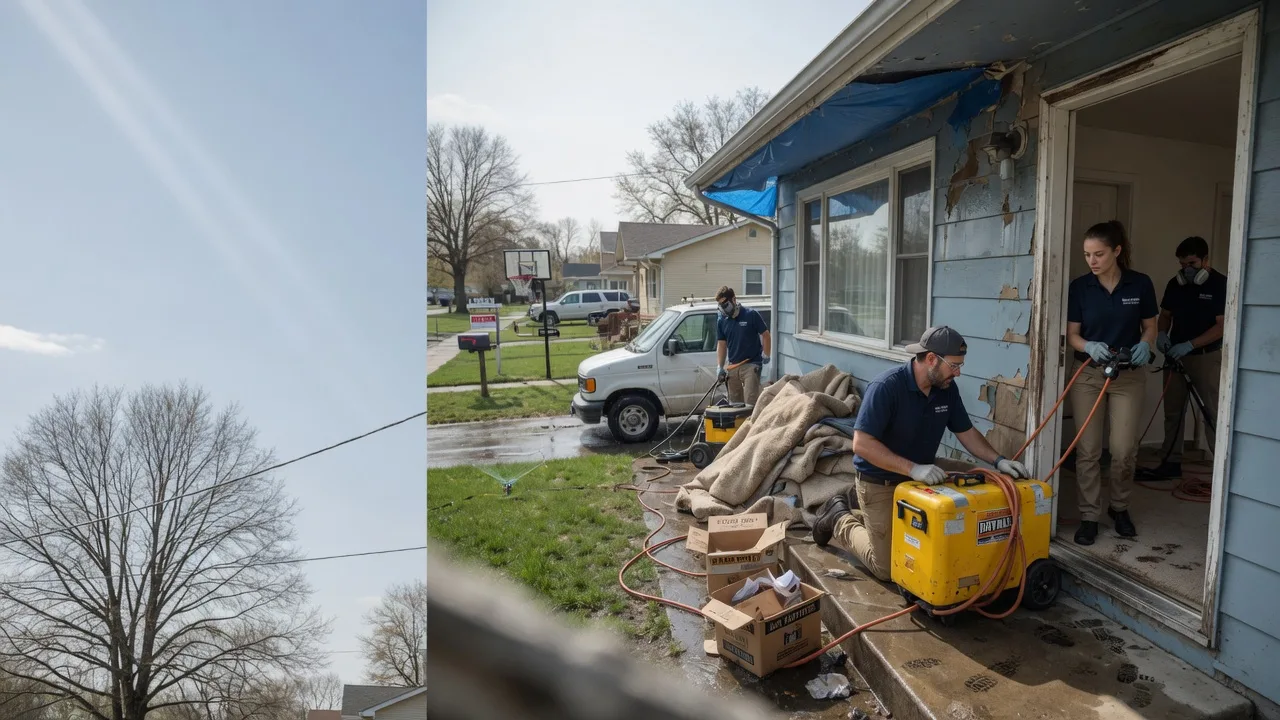 Basement Flood Cleanup in Sanborn, NY near me